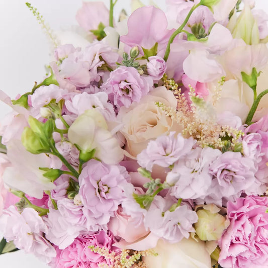 Champagne Rosé — Sparkling Bridal Bouquet