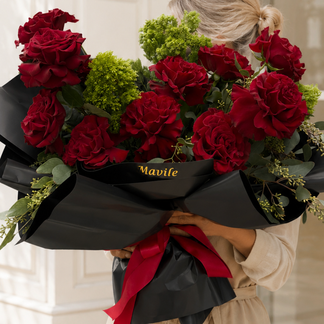 Burgundy Romance Bouquet