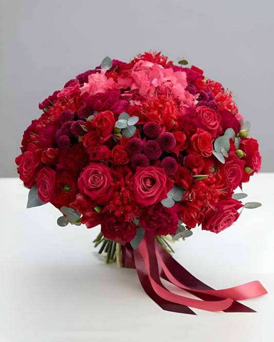 “Ruby Embrace” Bouquet