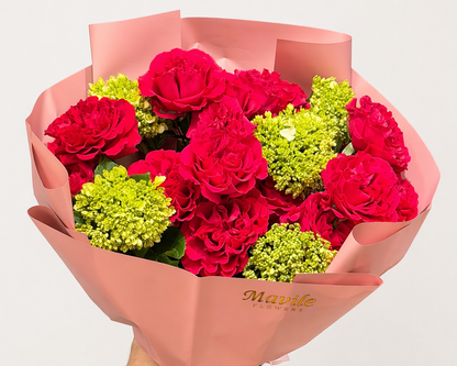 Crimson Garden Bouquet