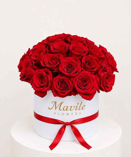 Classic Red Rose Box