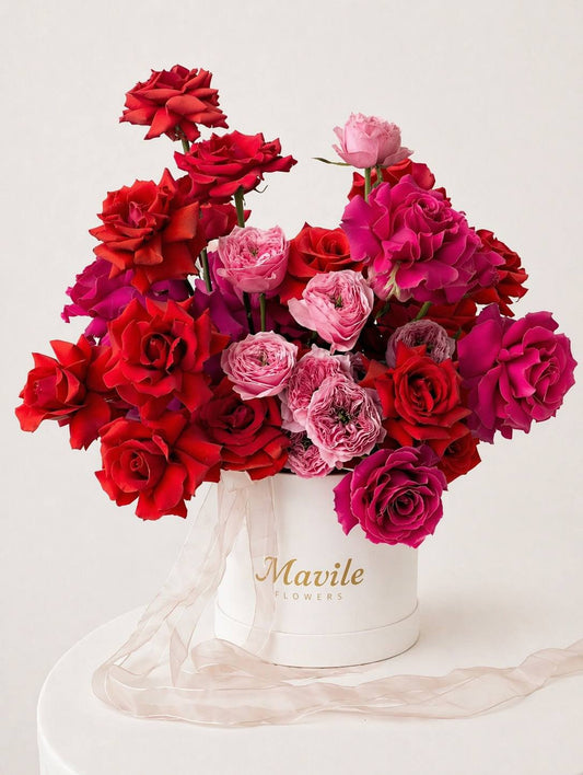 Ember Rose Flower Box