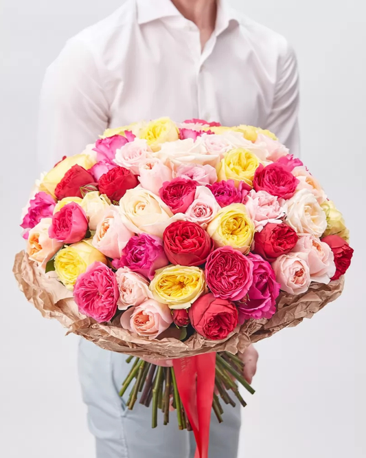 The Royal Garden — Peony Rose Bouquet