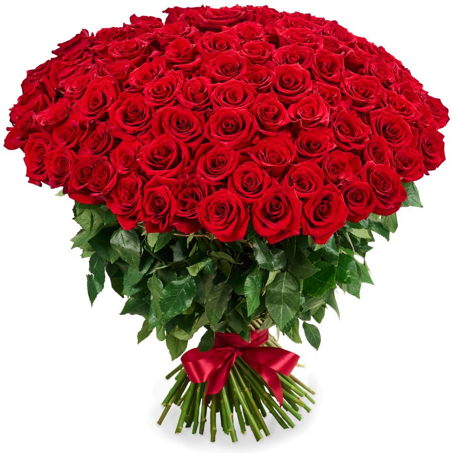 300 Premium Red Roses Giant Bouquet | Miami Luxury Delivery | Florist ...