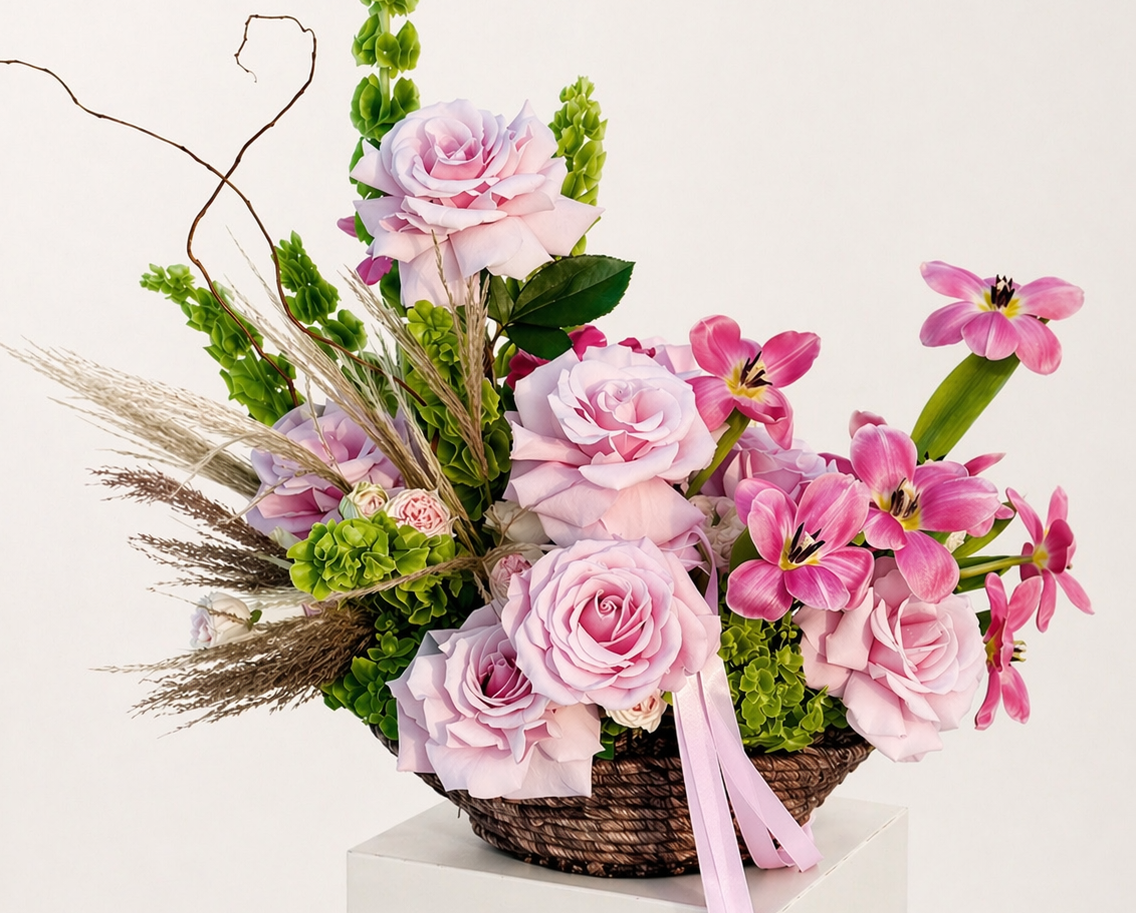 Whimsical Garden | Avant-Garde Floral Art Piece
