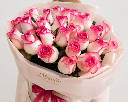 Pink Élise Rose Bouquet