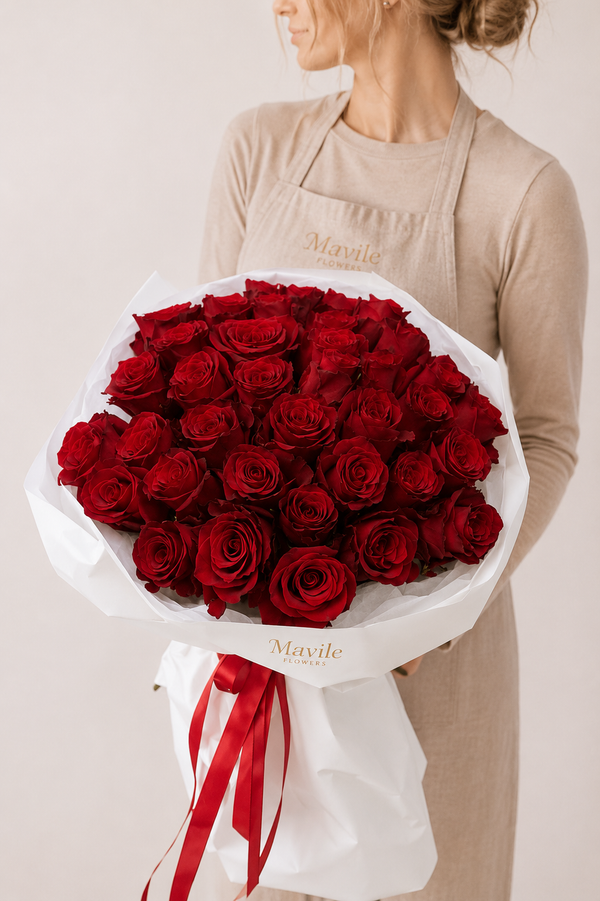 Crimson Belle Bouquet