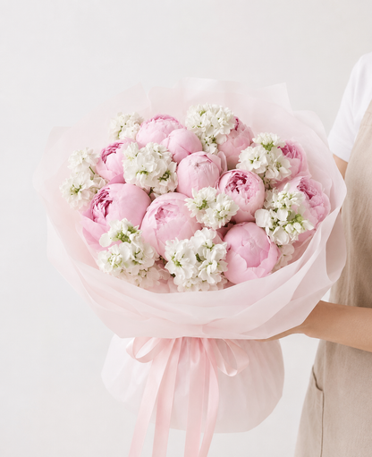 Blush Reverie Peony Bouquet
