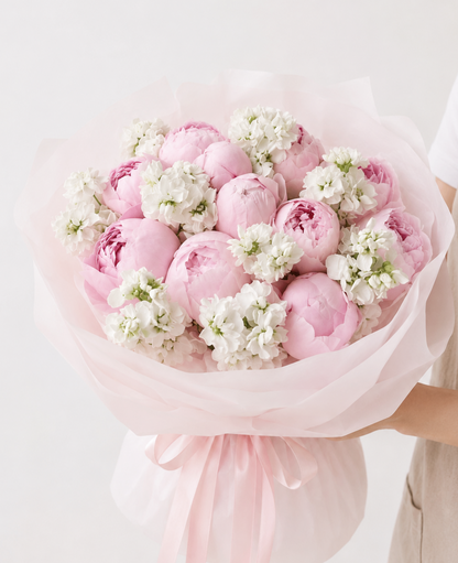 Blush Reverie Peony Bouquet