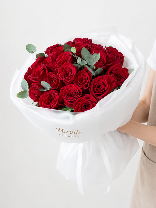 Red Affair Red Rose Bouquet