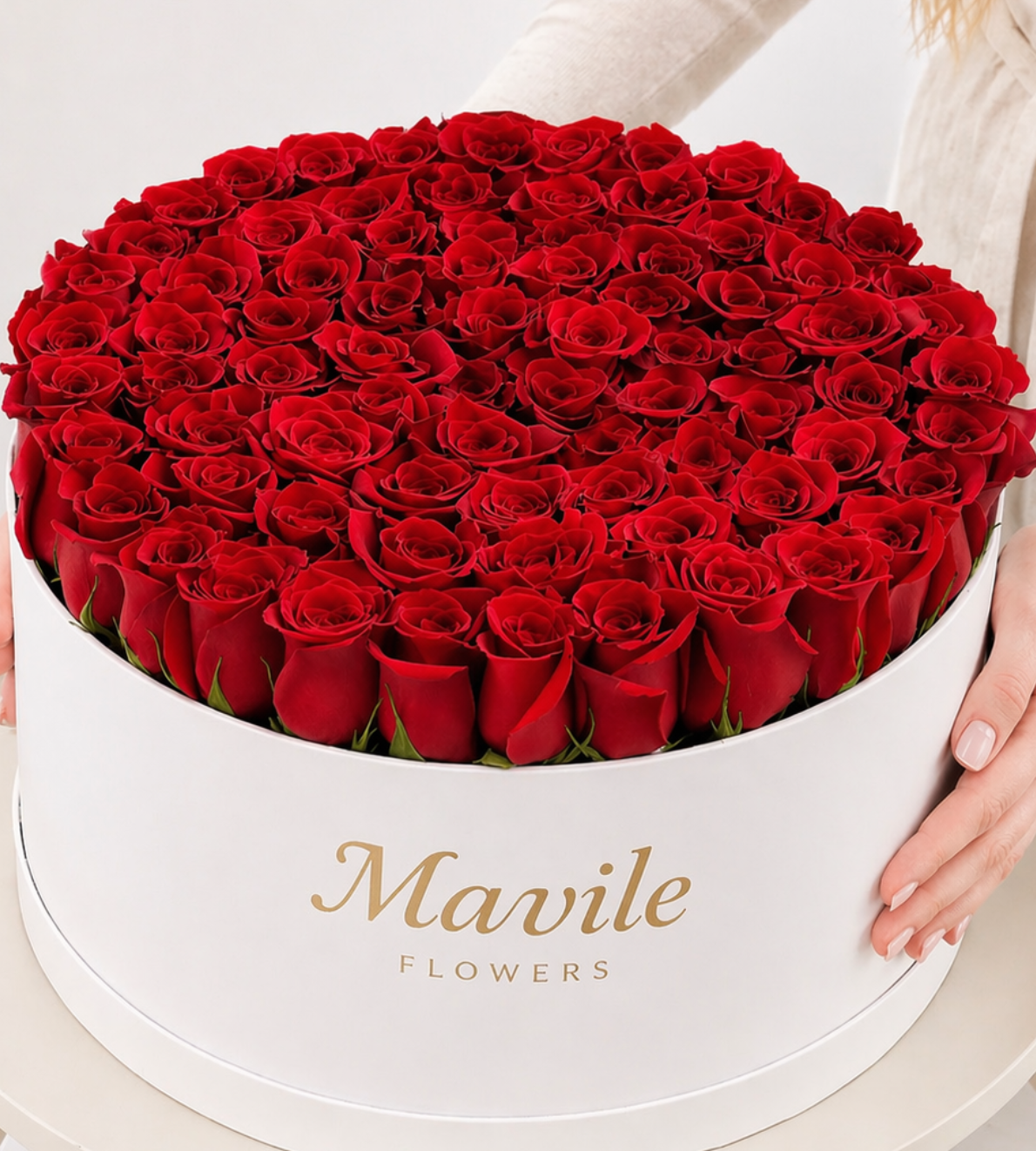 Grand Red Rose Box