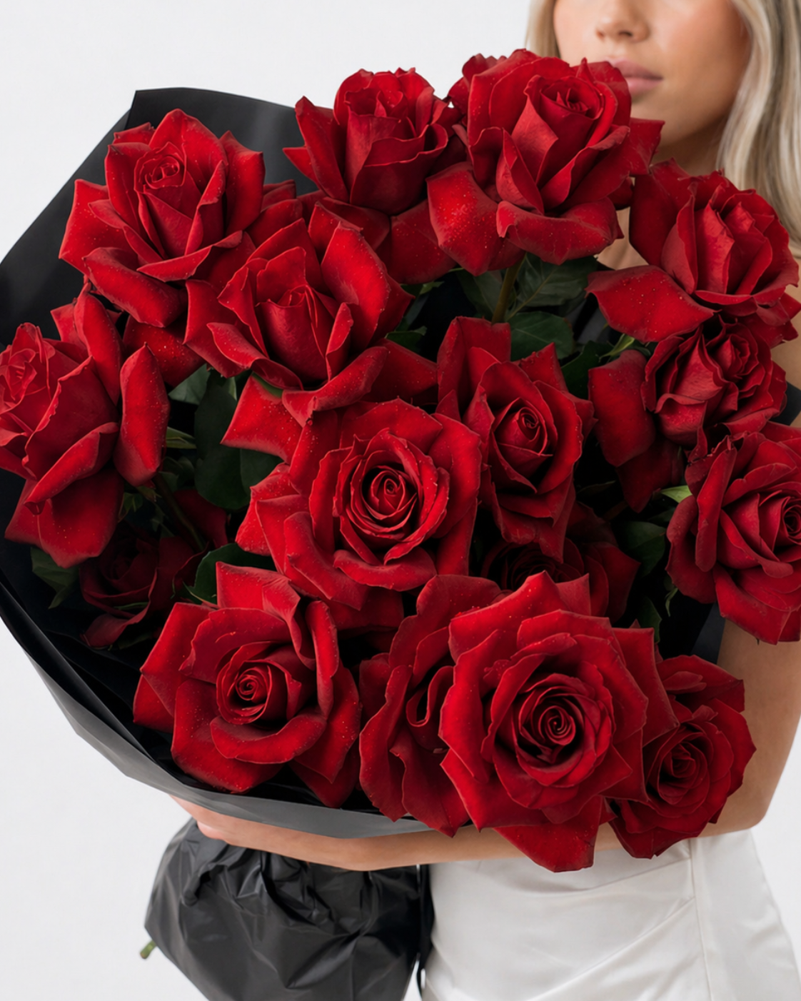 Classic Love — Premium French Red Roses
