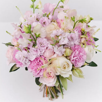 Champagne Rosé — Sparkling Bridal Bouquet