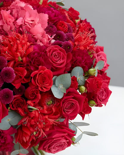 “Ruby Embrace” Bouquet