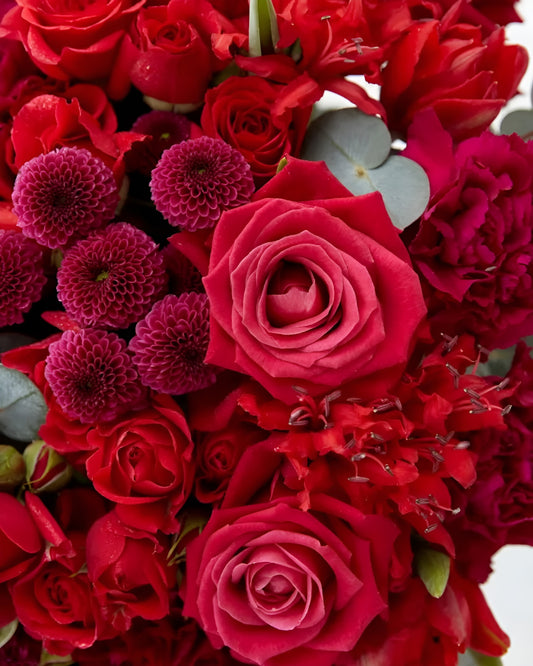 “Ruby Embrace” Bouquet